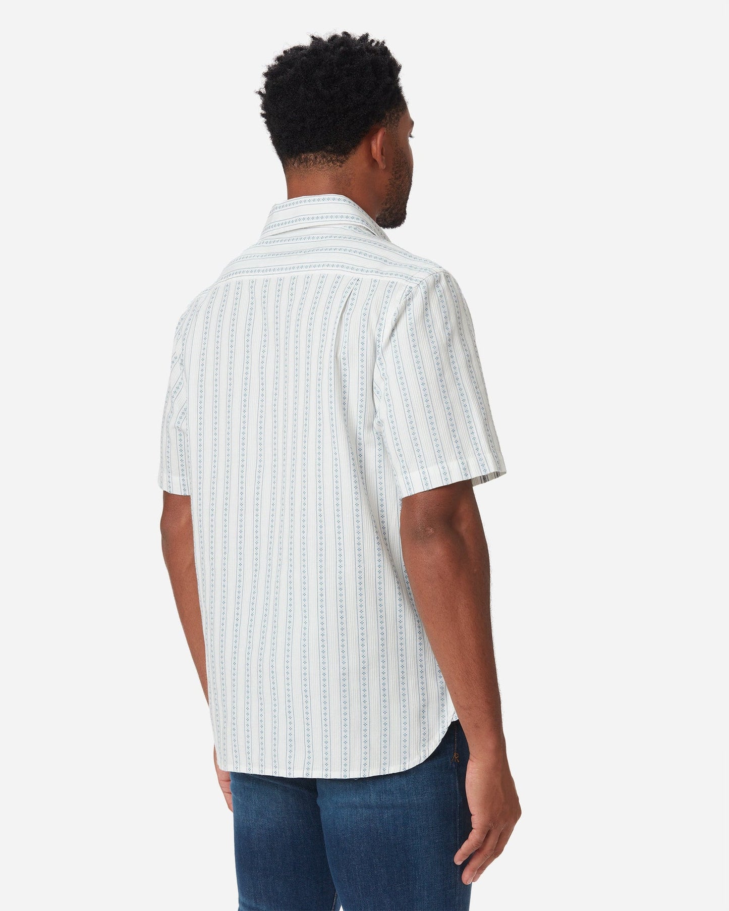 Tailored Shirt - Diamond Stripe