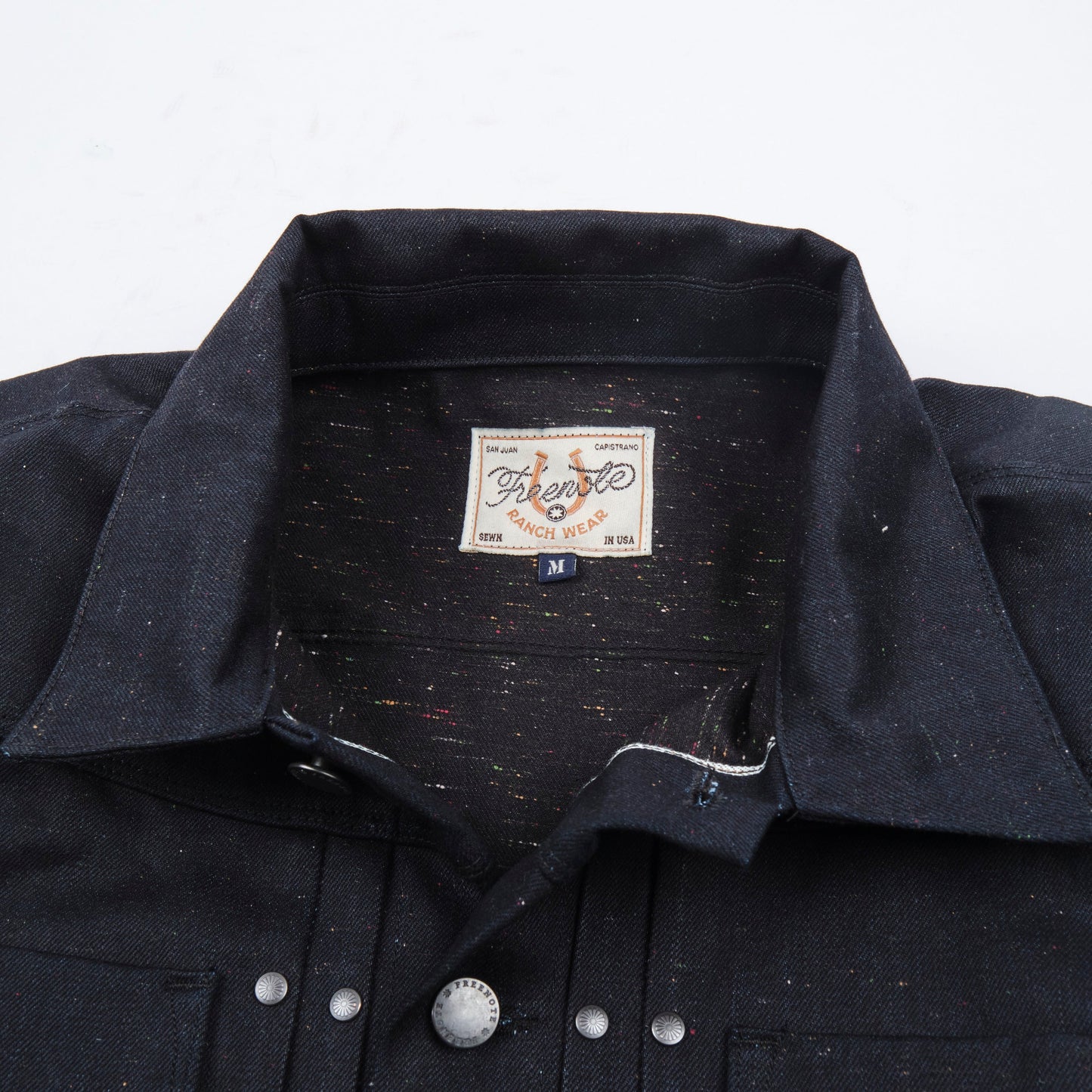 Riders Jacket 14 oz Raw Fleck