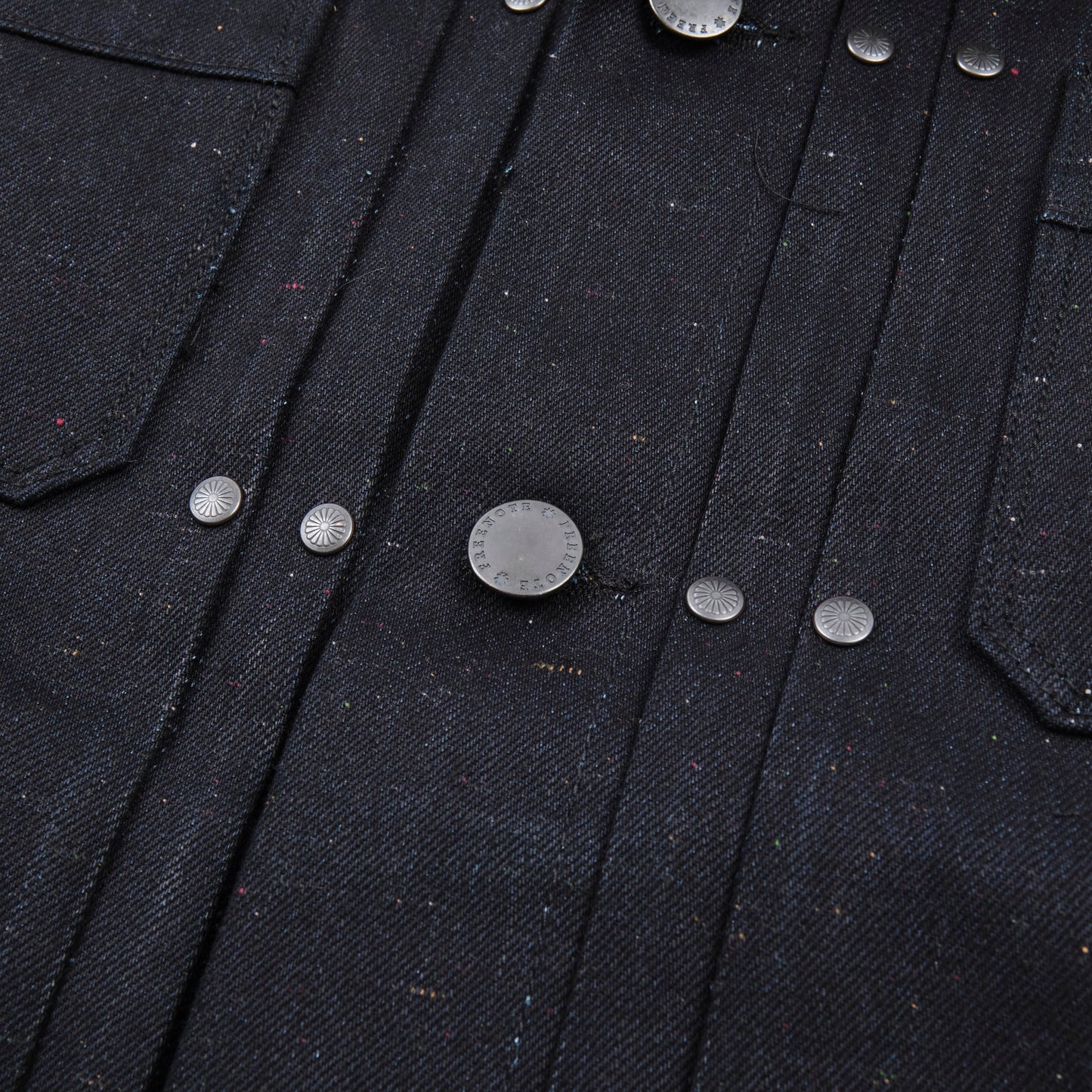 Riders Jacket 14 oz Raw Fleck