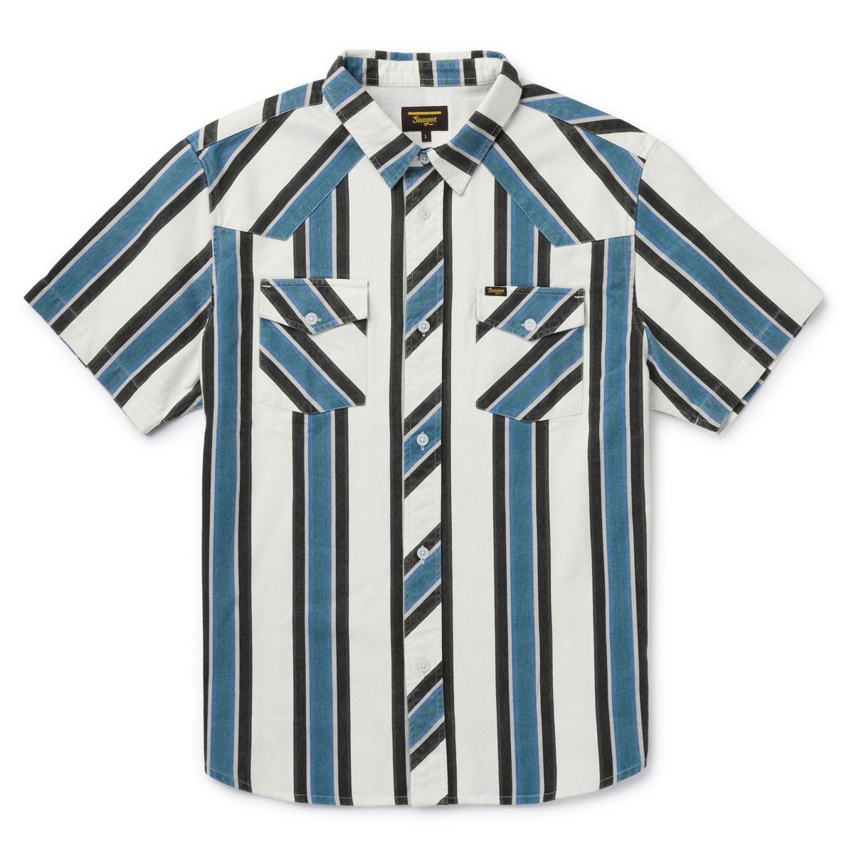 Amarillo SS Shirt Western Stripe