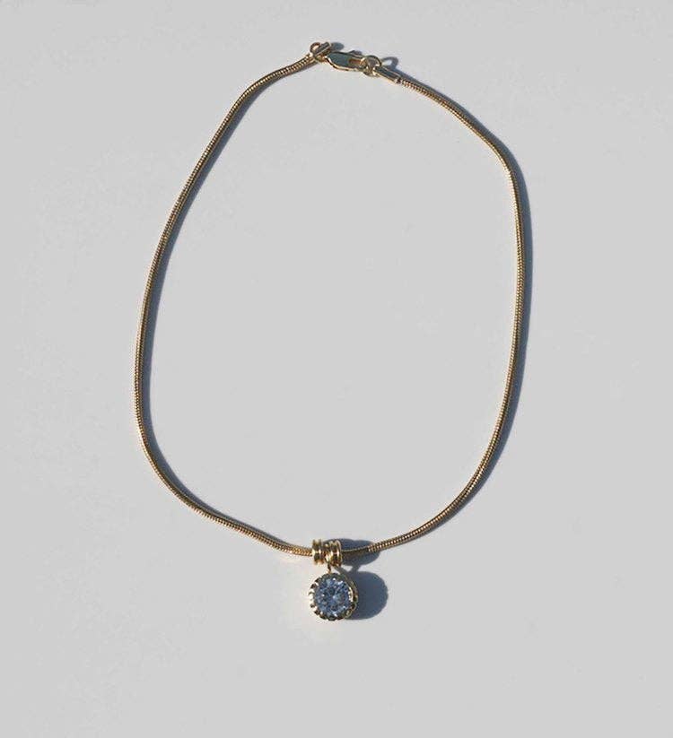DREE Vintage Heirloom Pendant Necklace: 15"