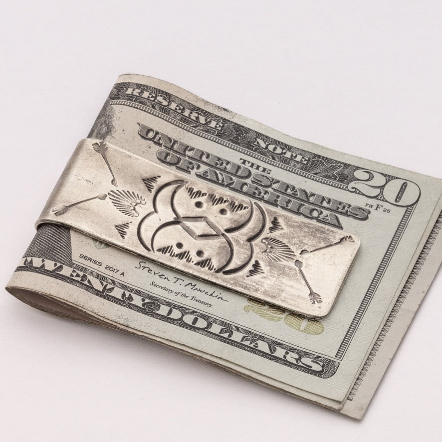 Stamped Money Clip