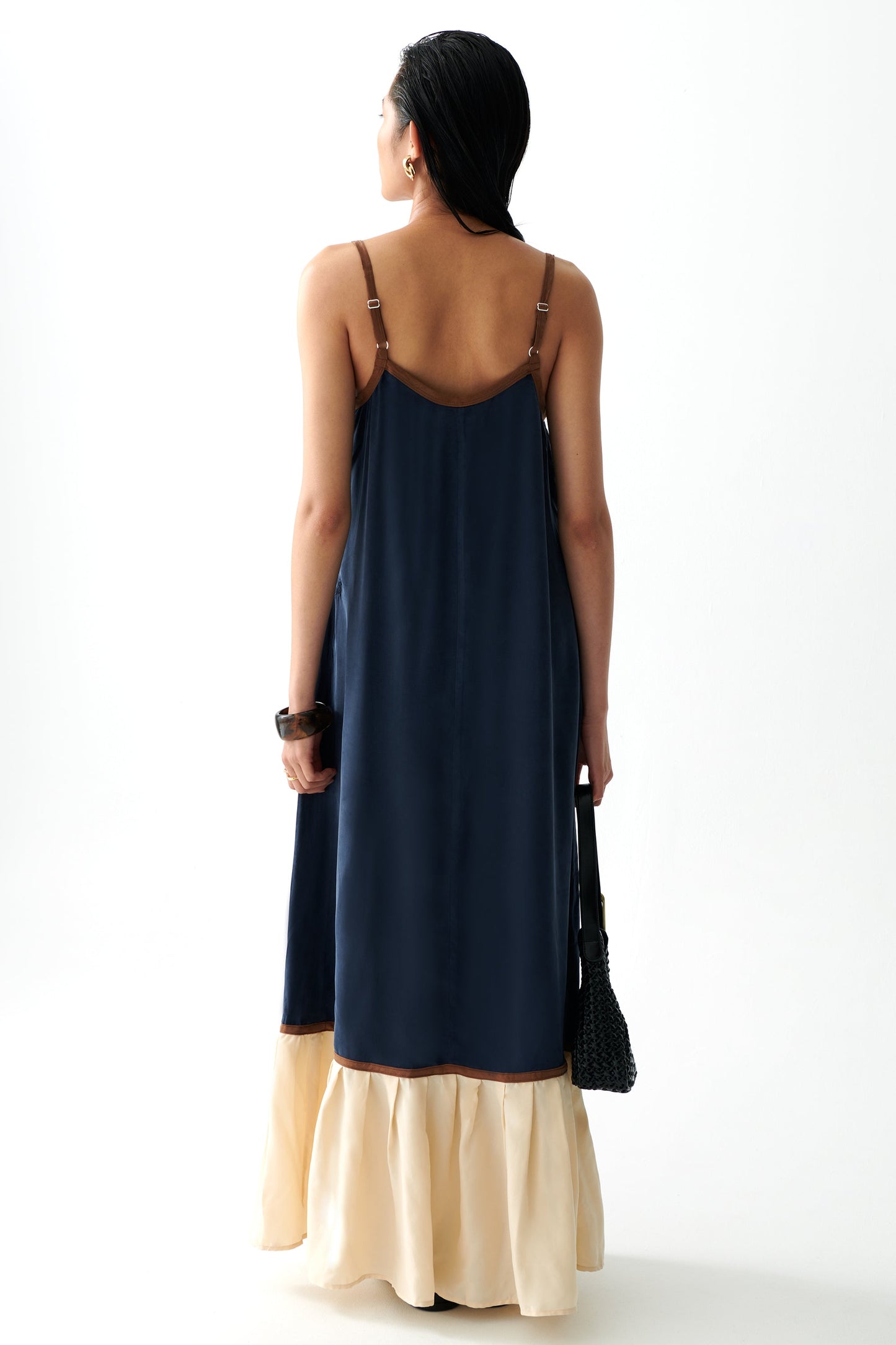 THE DELANY DRESS - Navy