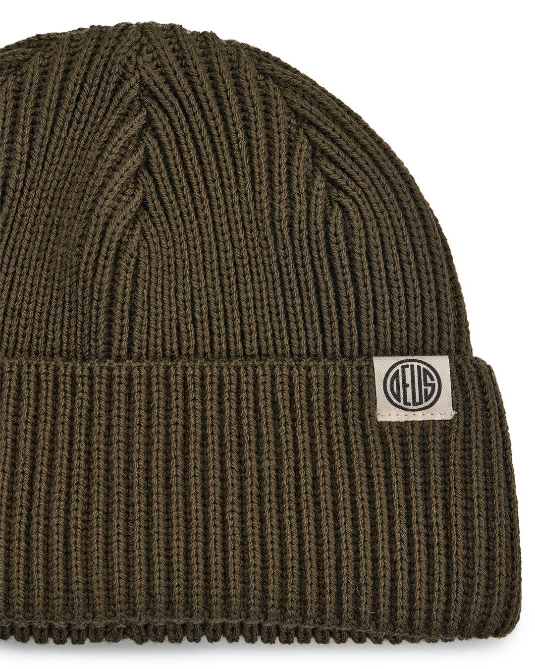 Pill Merino Beanie - Dark Olive: Dark Olive / OS