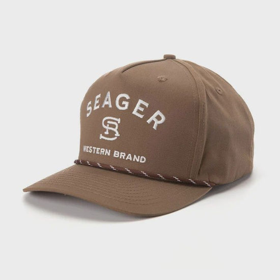 Branded Snapback - Brown
