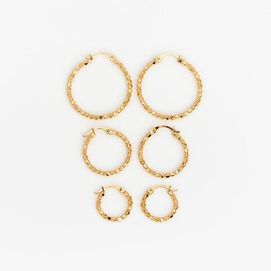 Muse Dot Hoop Earrings