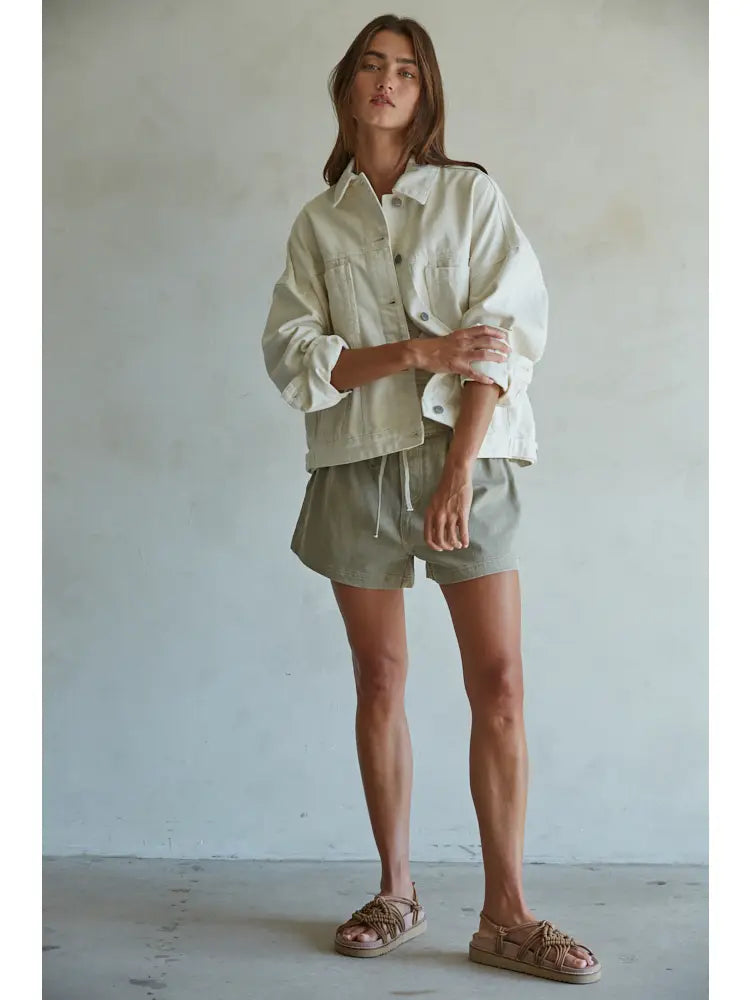 Charlie Oversized Trucker Jacket