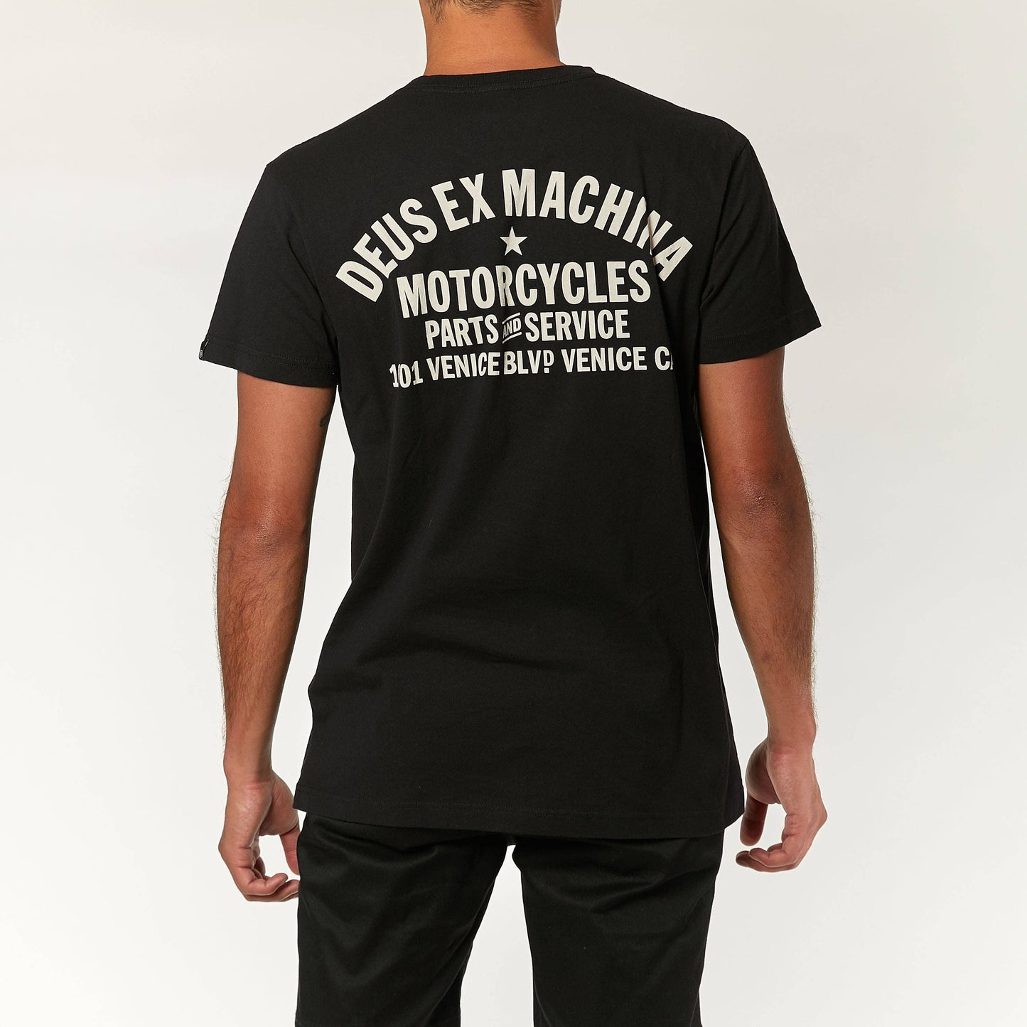 Venice Address Tee Black