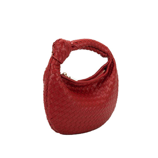 Drew Red Small Recycled Vegan Top Handle Bag Pre-Order 11/30