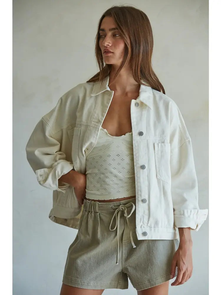 Charlie Oversized Trucker Jacket