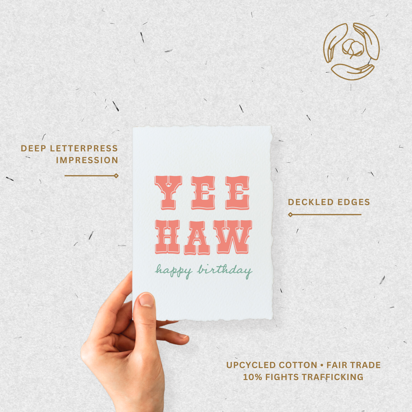 Yee Haw Happy Birthday Greeting Card