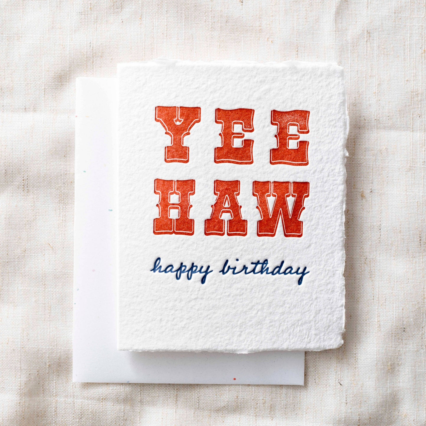 Yee Haw Happy Birthday Greeting Card