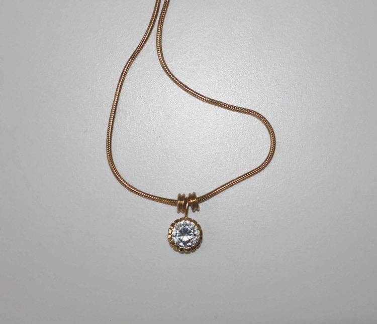 DREE Vintage Heirloom Pendant Necklace: 15"