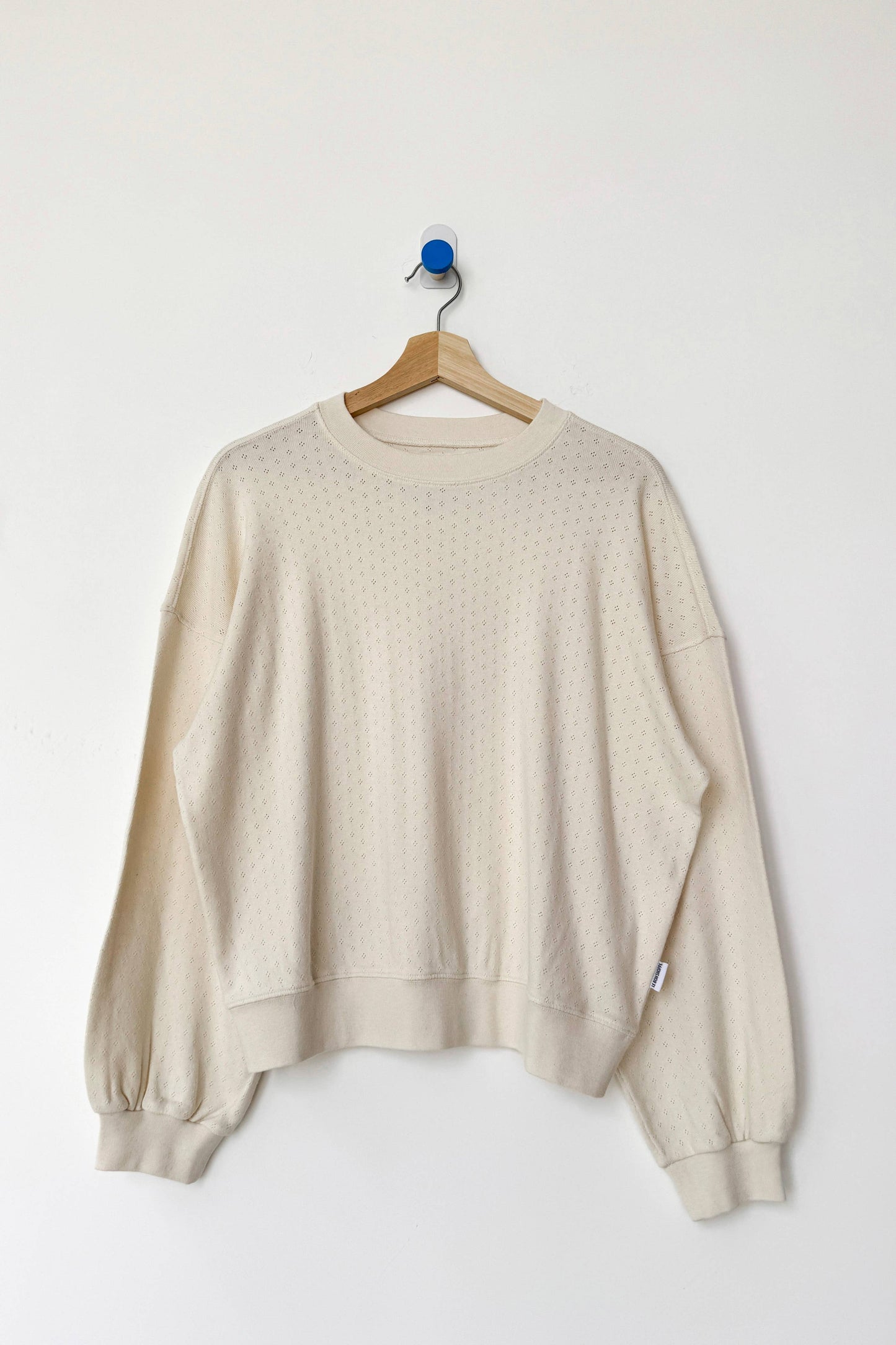 Pointelle Core Sweatshirt