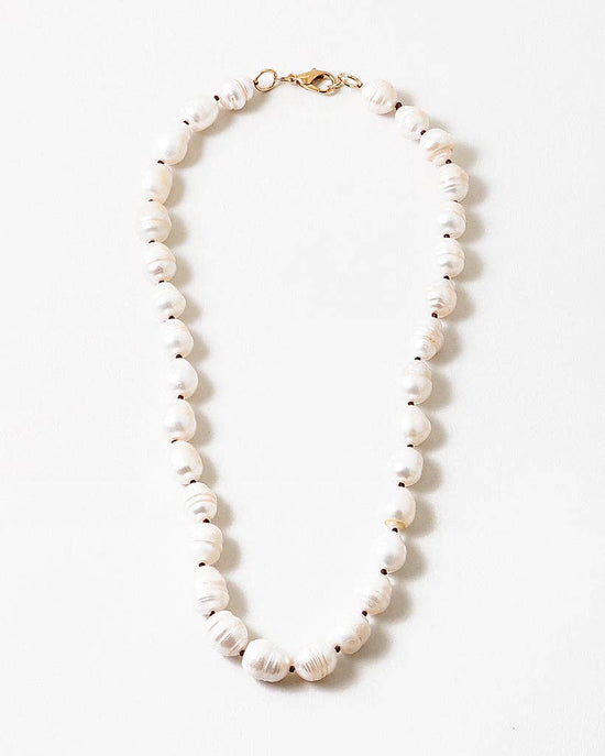 Freshwater Pearl Knotted Necklace