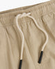 Beige Cargo Linen Pants