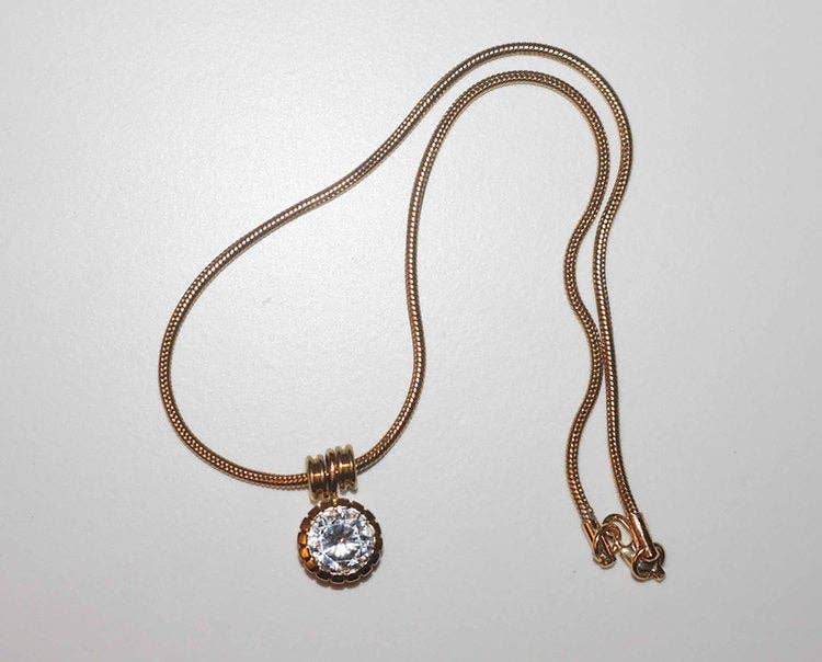 DREE Vintage Heirloom Pendant Necklace: 15"