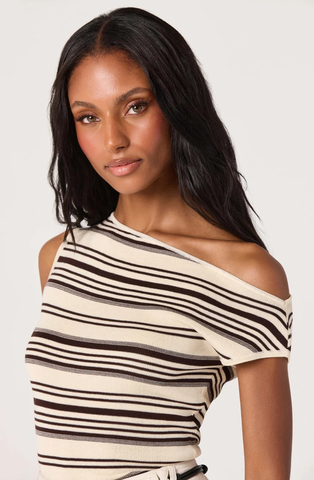Sofia Knit One Shoulder Top