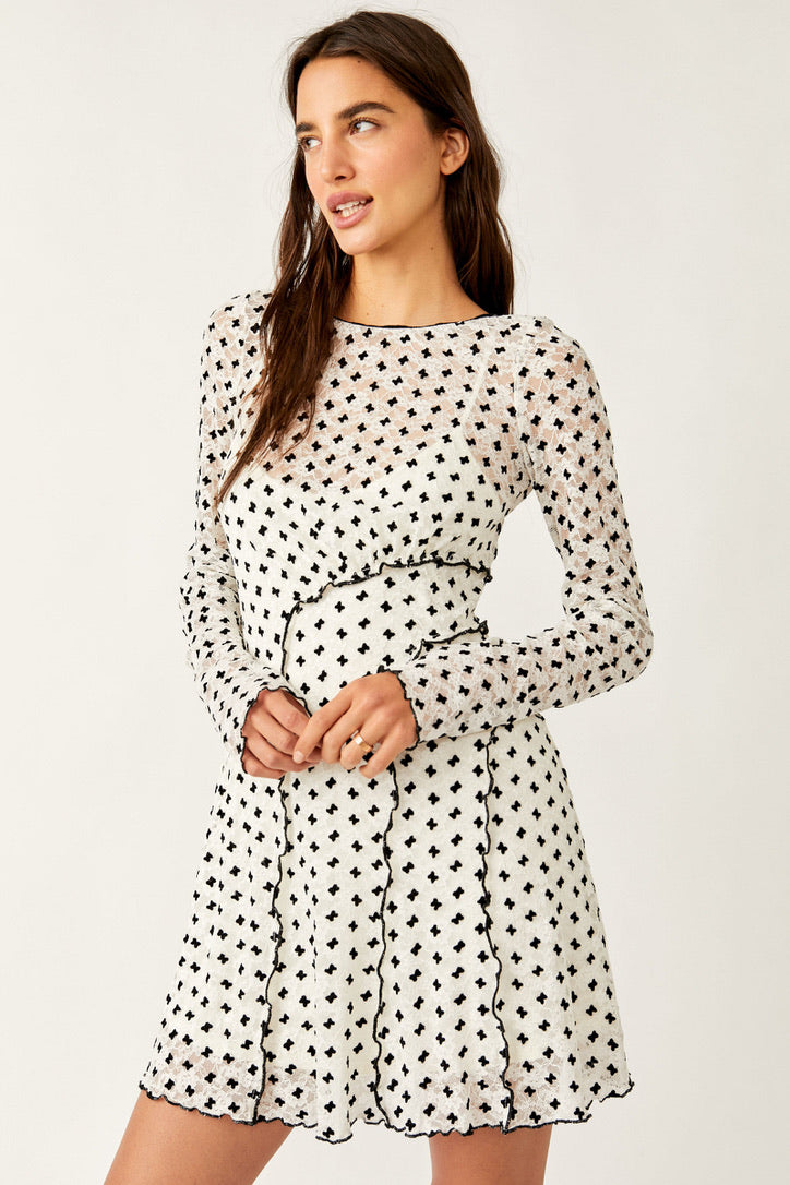 sheer delight mini dress Sheer Delight Mini Dress