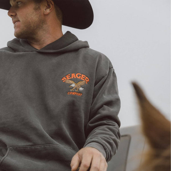 Bradley Heavy-Weight Hoodie Pigment Black