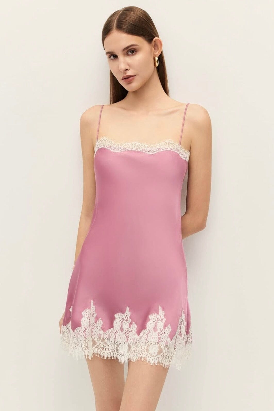 Ellie Mini Dress - Rose