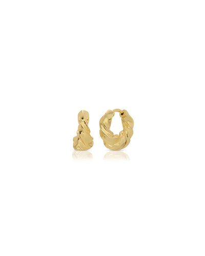 Twist Earring Hoop Mini