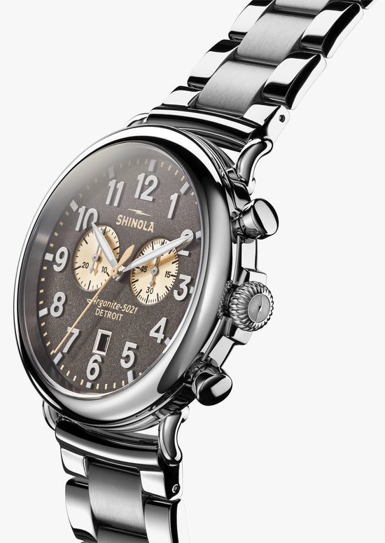 Runwell Chrono 47mm - Silver