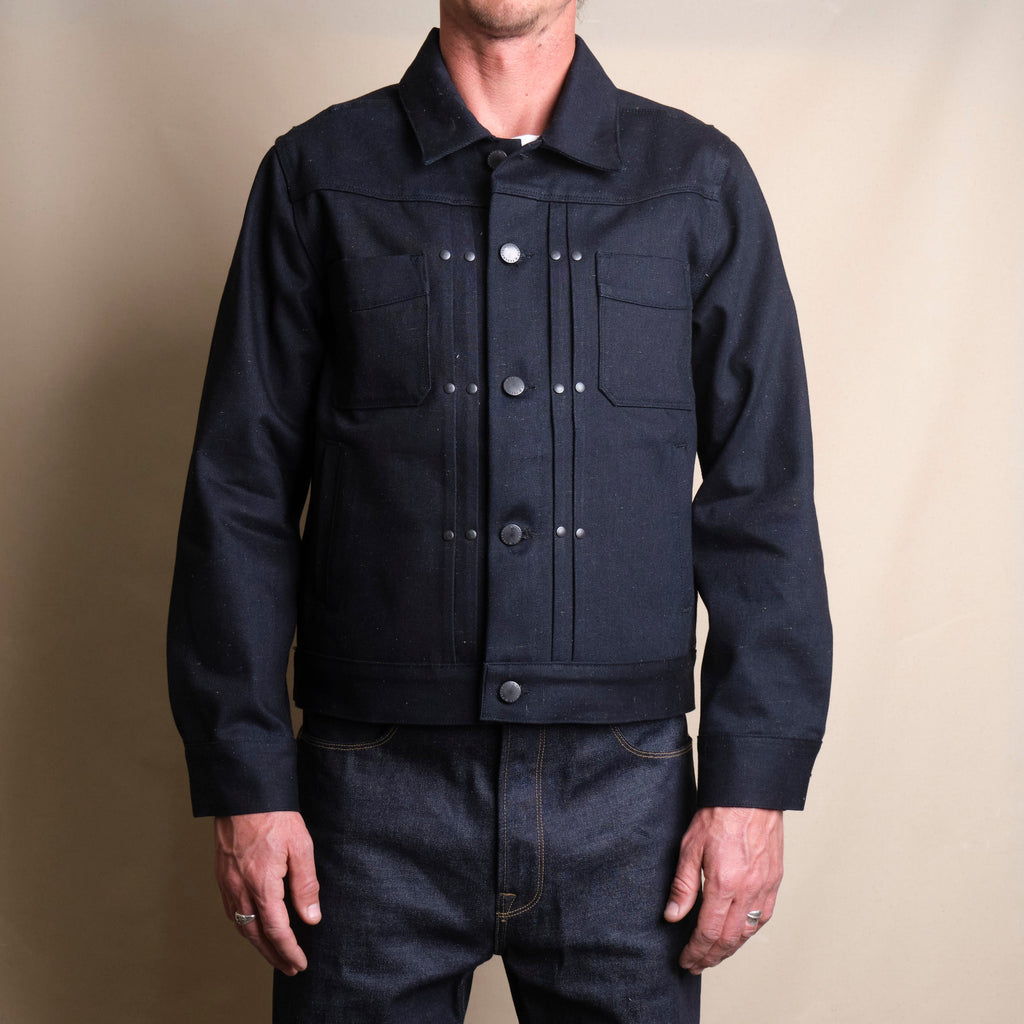Riders Jacket 14 oz Raw Fleck – Frae