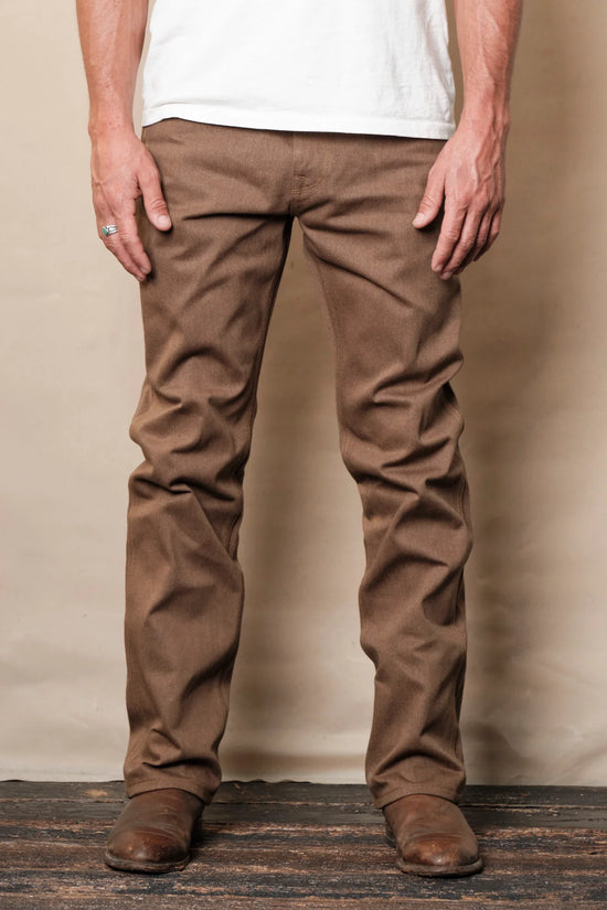 Wilkes Western 15 Oz Brown Denim