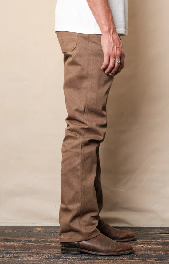 Wilkes Western 15 Oz Brown Denim