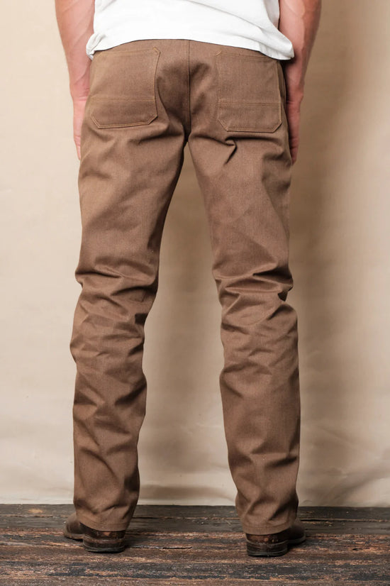 Wilkes Western 15 Oz Brown Denim