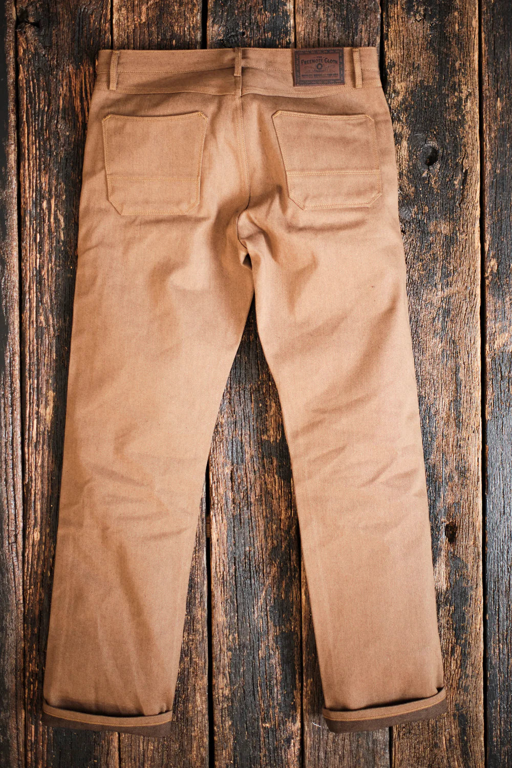 Wilkes Western 15 Oz Brown Denim