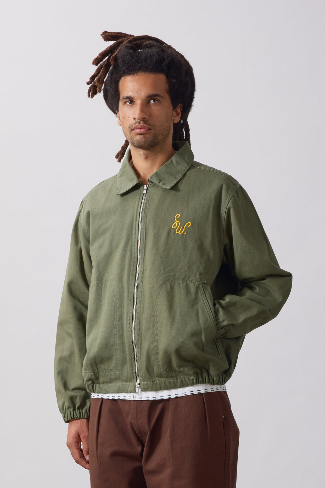 Dove Work Jacket - Olive