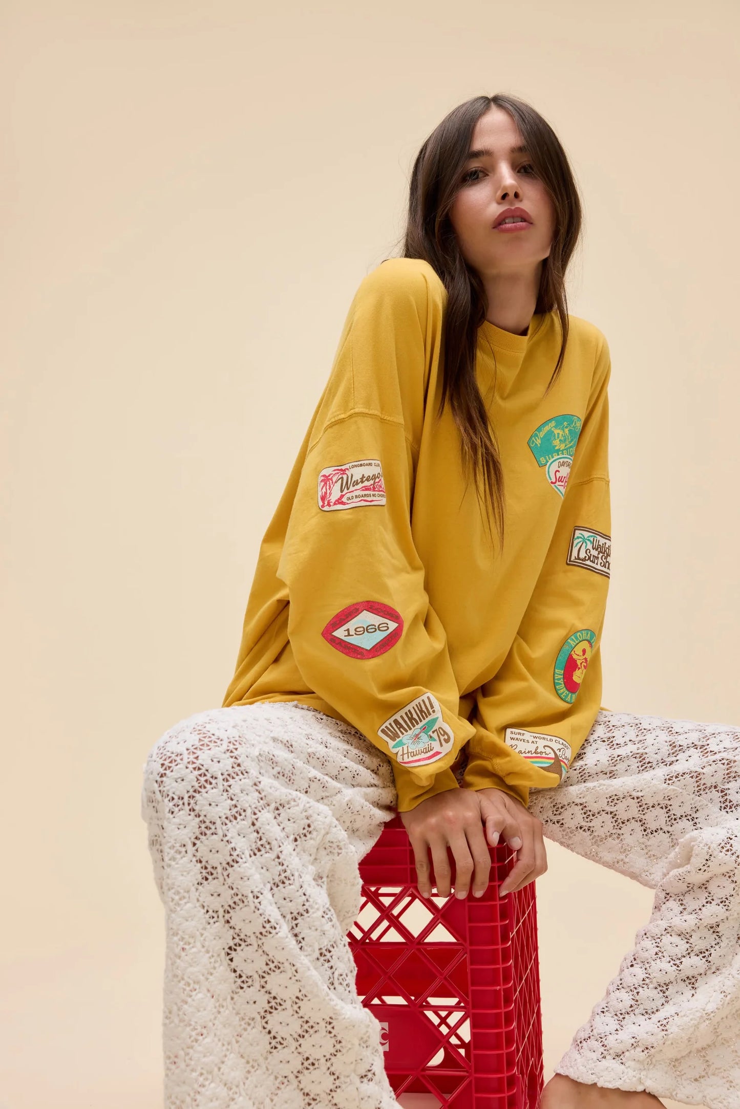 Surf Patches OS Long Sleeve