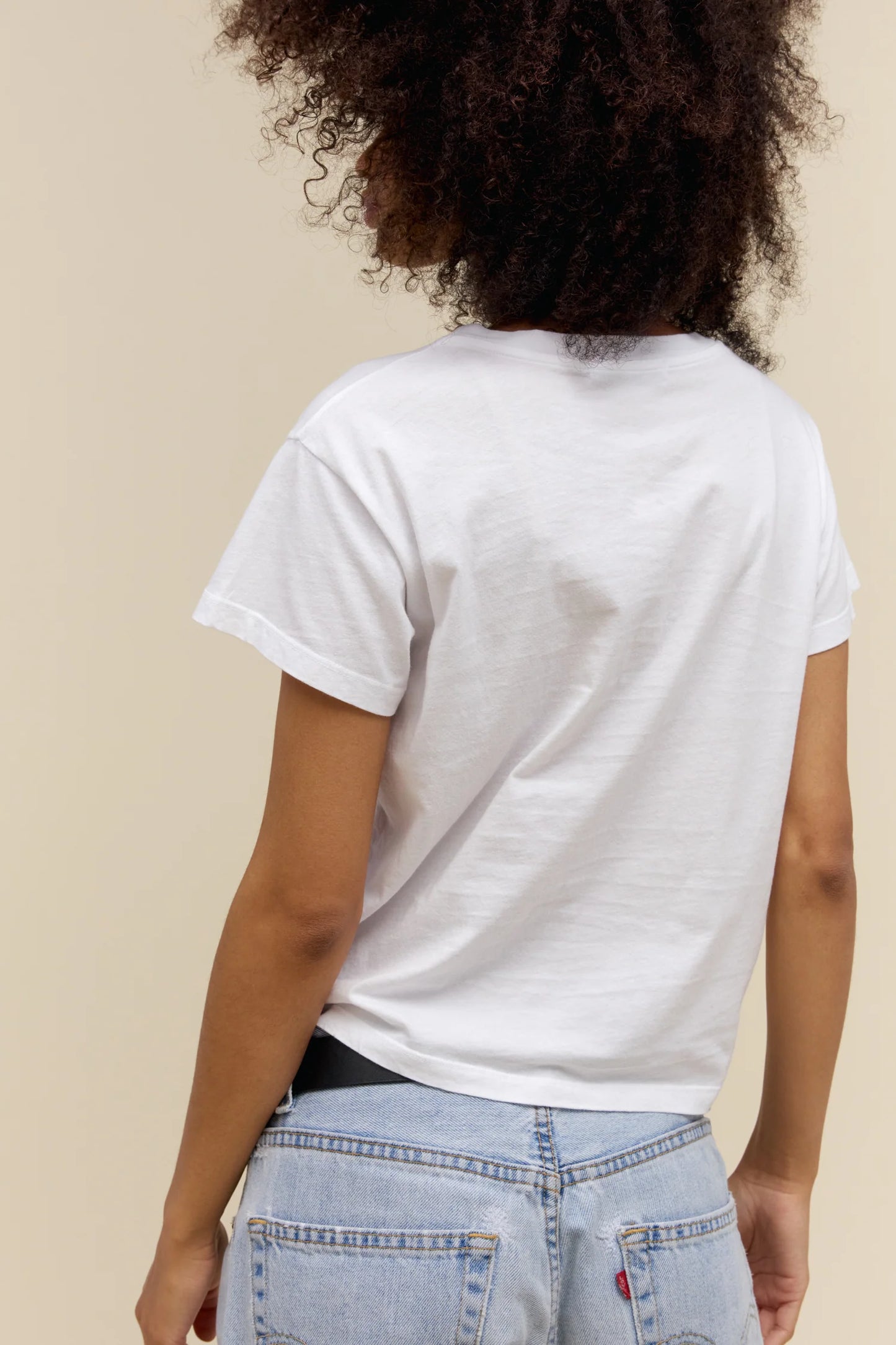 The Solo Tee - Bleach Wht