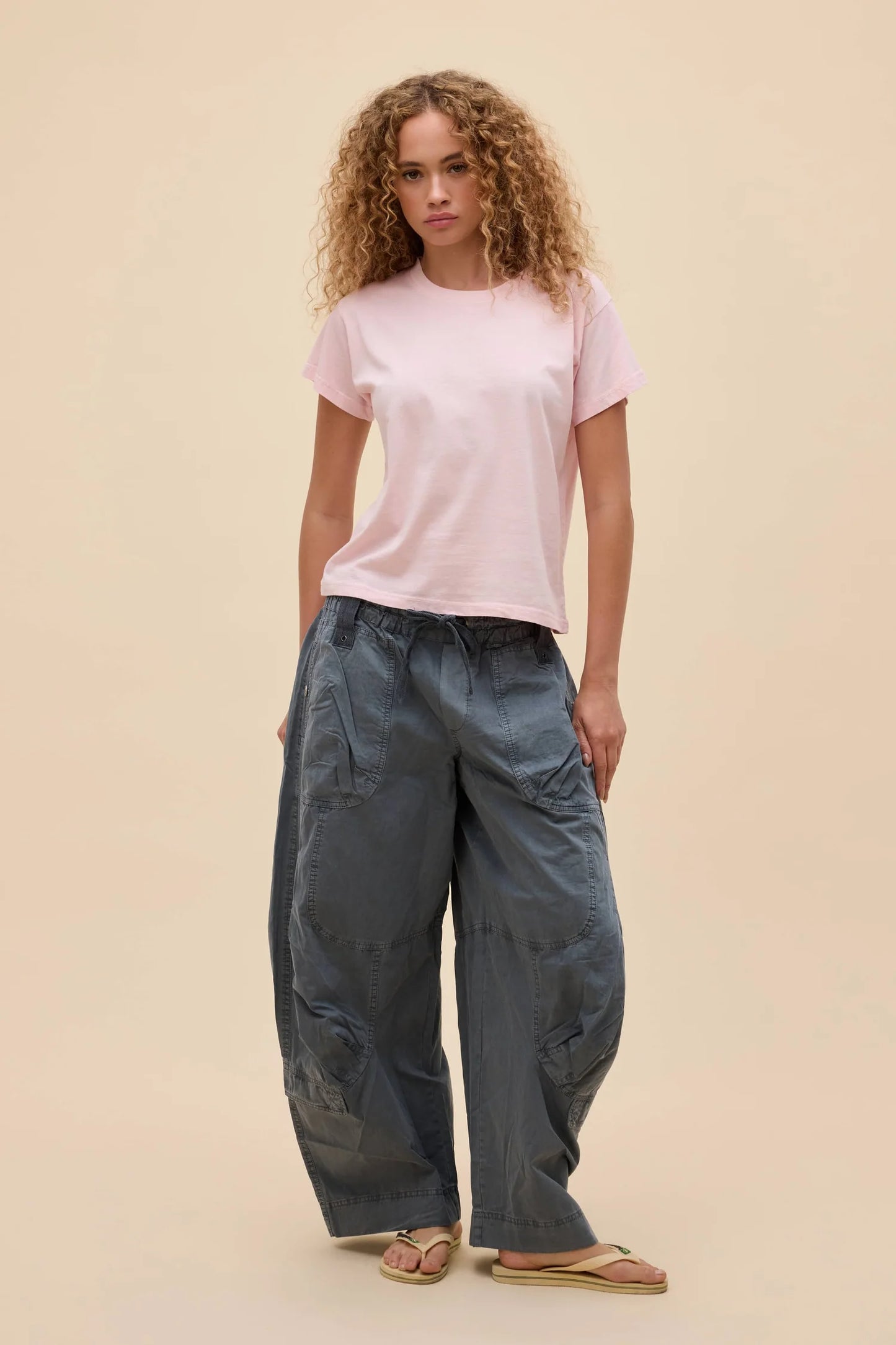 The Solo Tee - Ballet Pink
