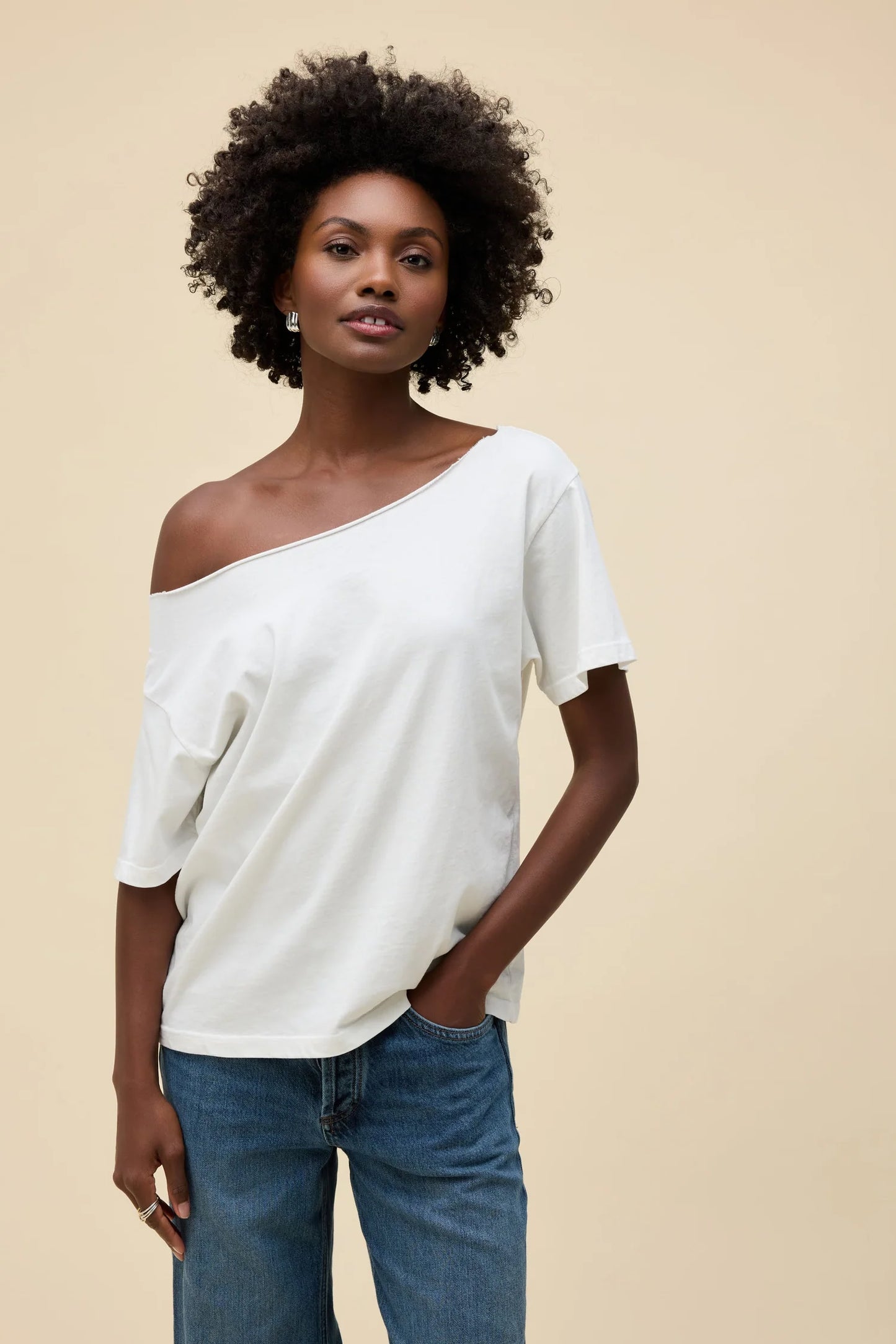 Off-The-Shoulder Tee