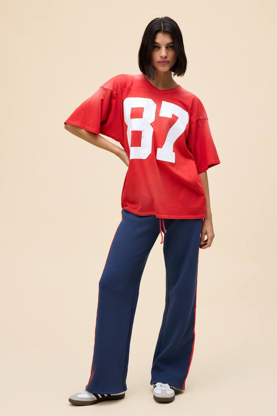 87 OVERSIZED JERSEY TEE