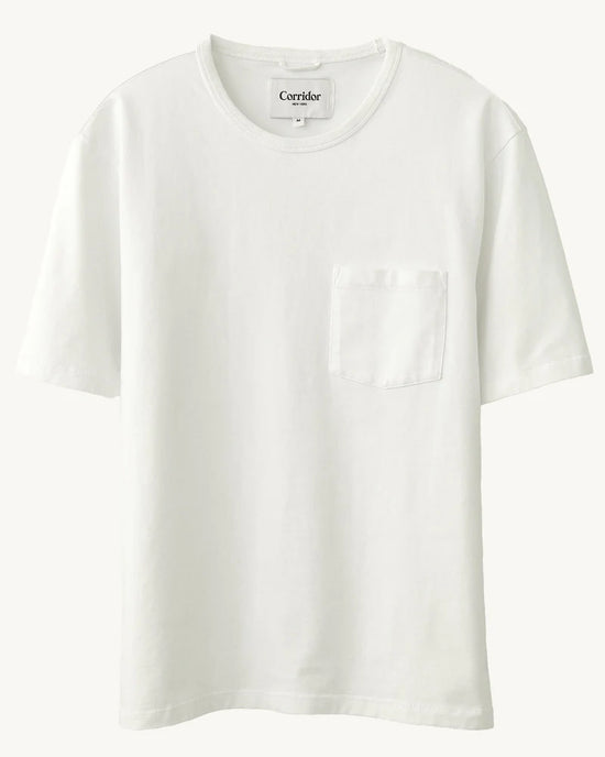 Garment Dye Tee - White