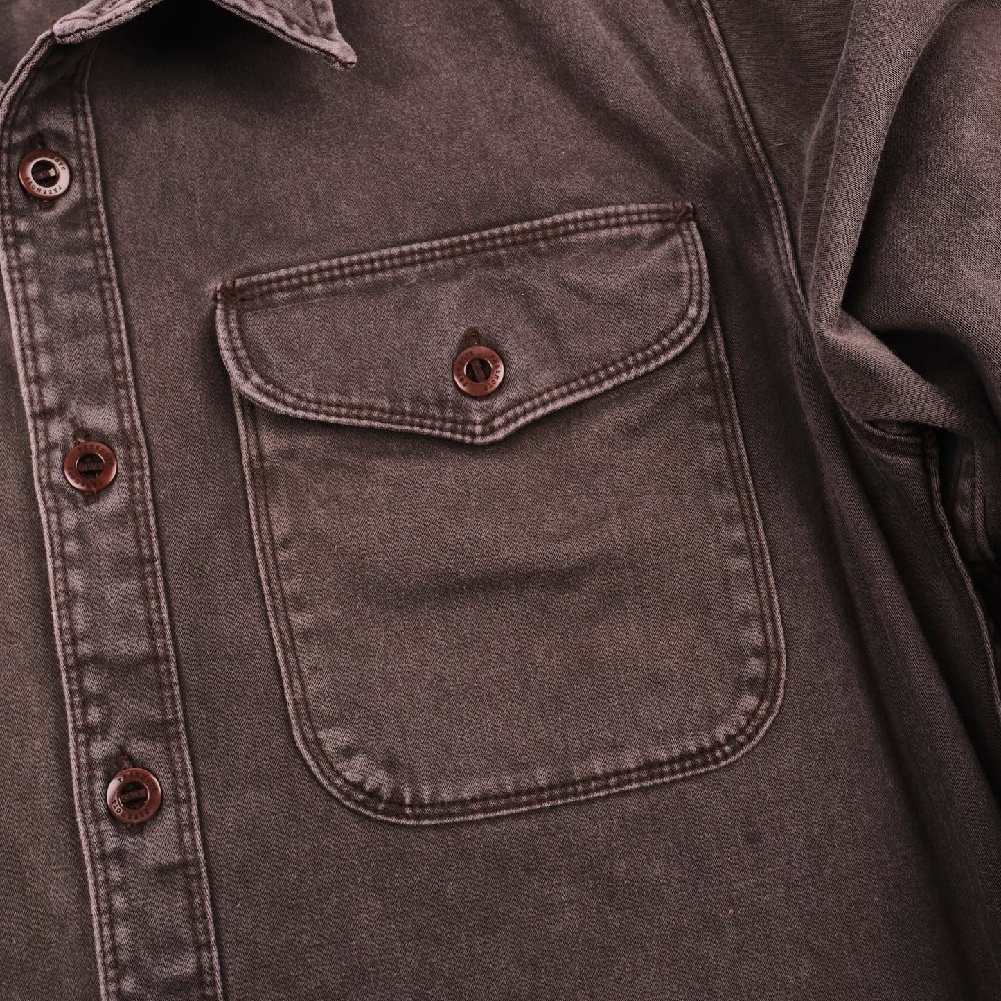Utility Shirt - Chocolate