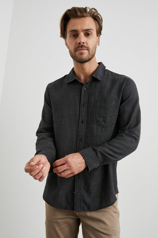 Wyatt Black Chambray