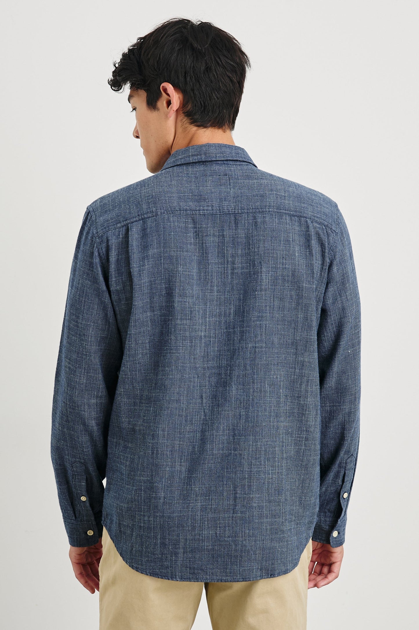 Wyatt - Navy Etch