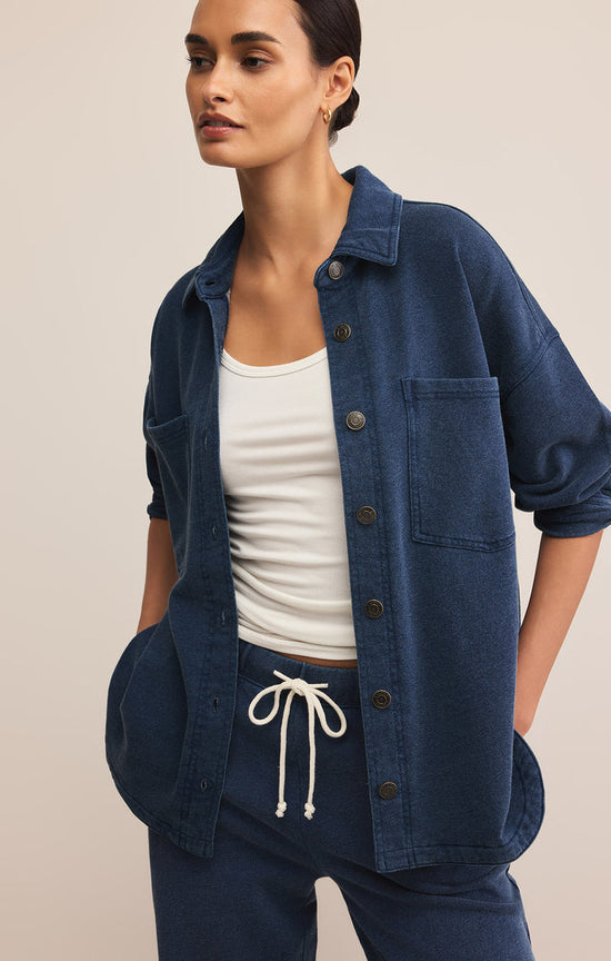 The All Day Knit Denim Jacket