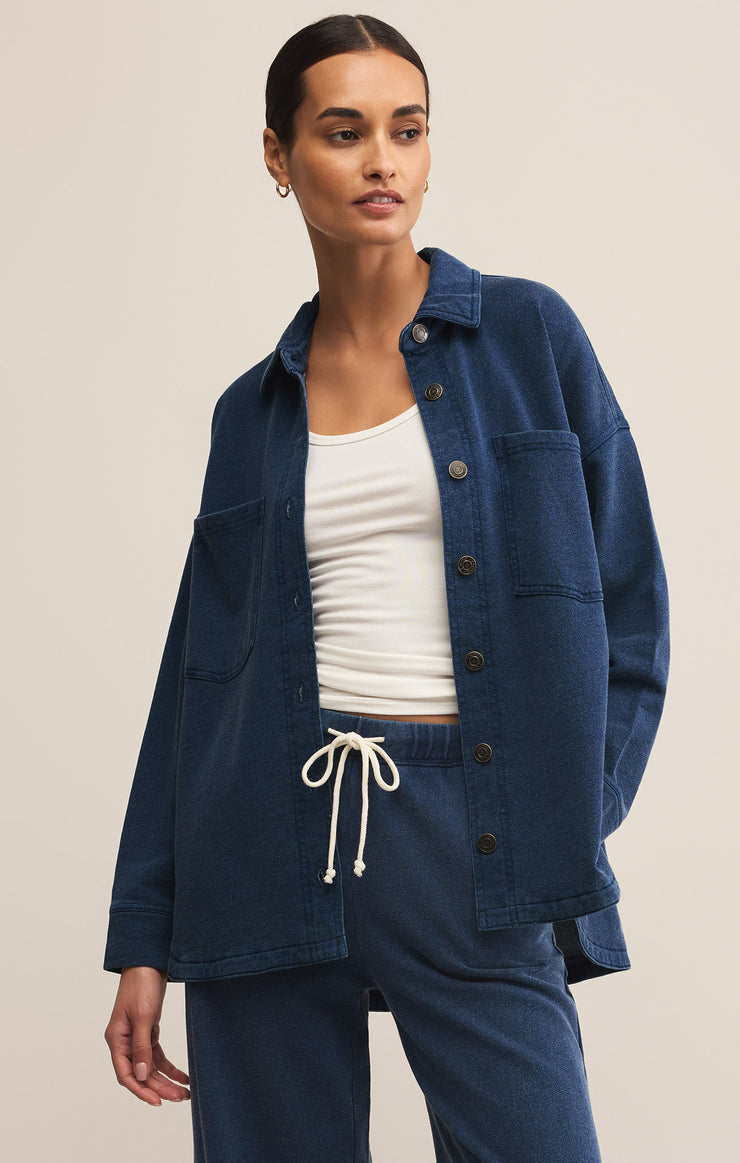 The All Day Knit Denim Jacket