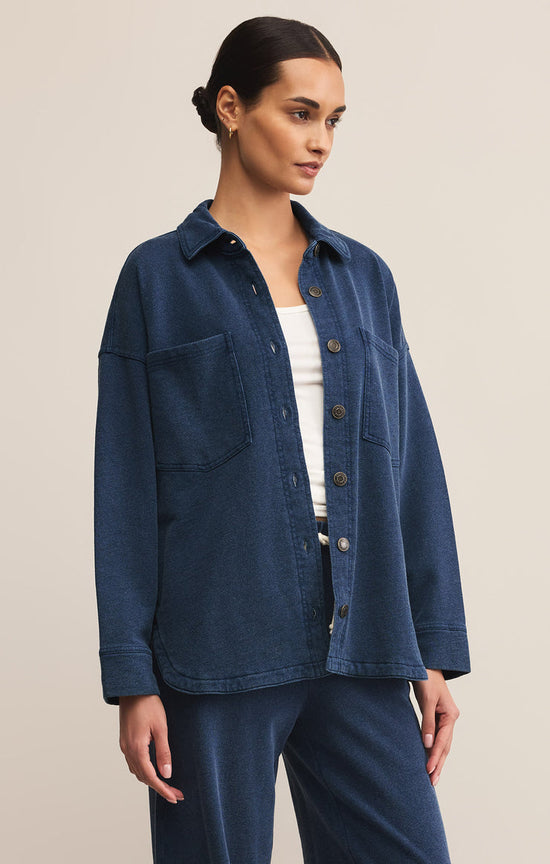 The All Day Knit Denim Jacket