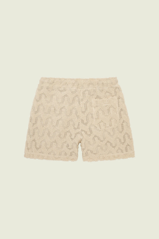 The Atlas Crochet shorts