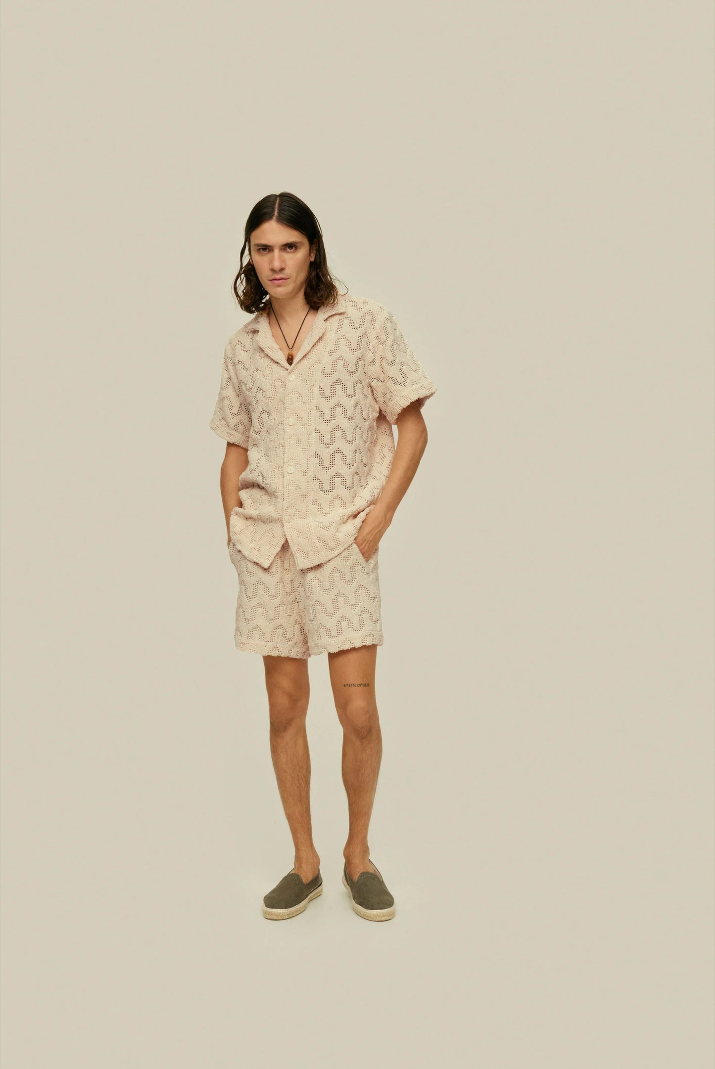 The Atlas Cuba Crochet shirt