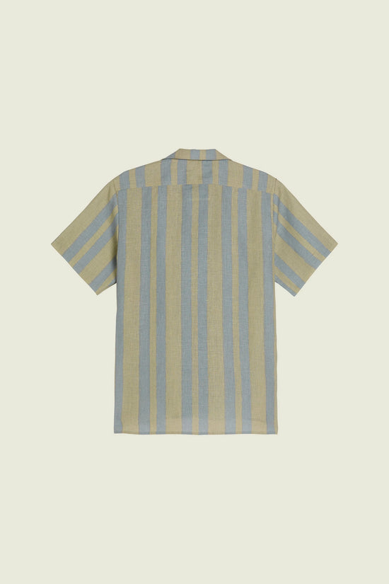 The Mist Strata Cuba linen shirt