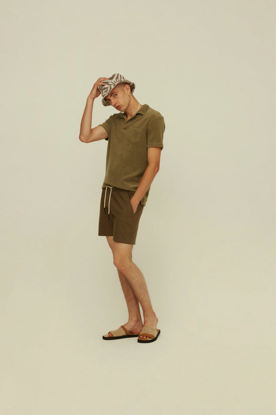 Army Linen Shorts