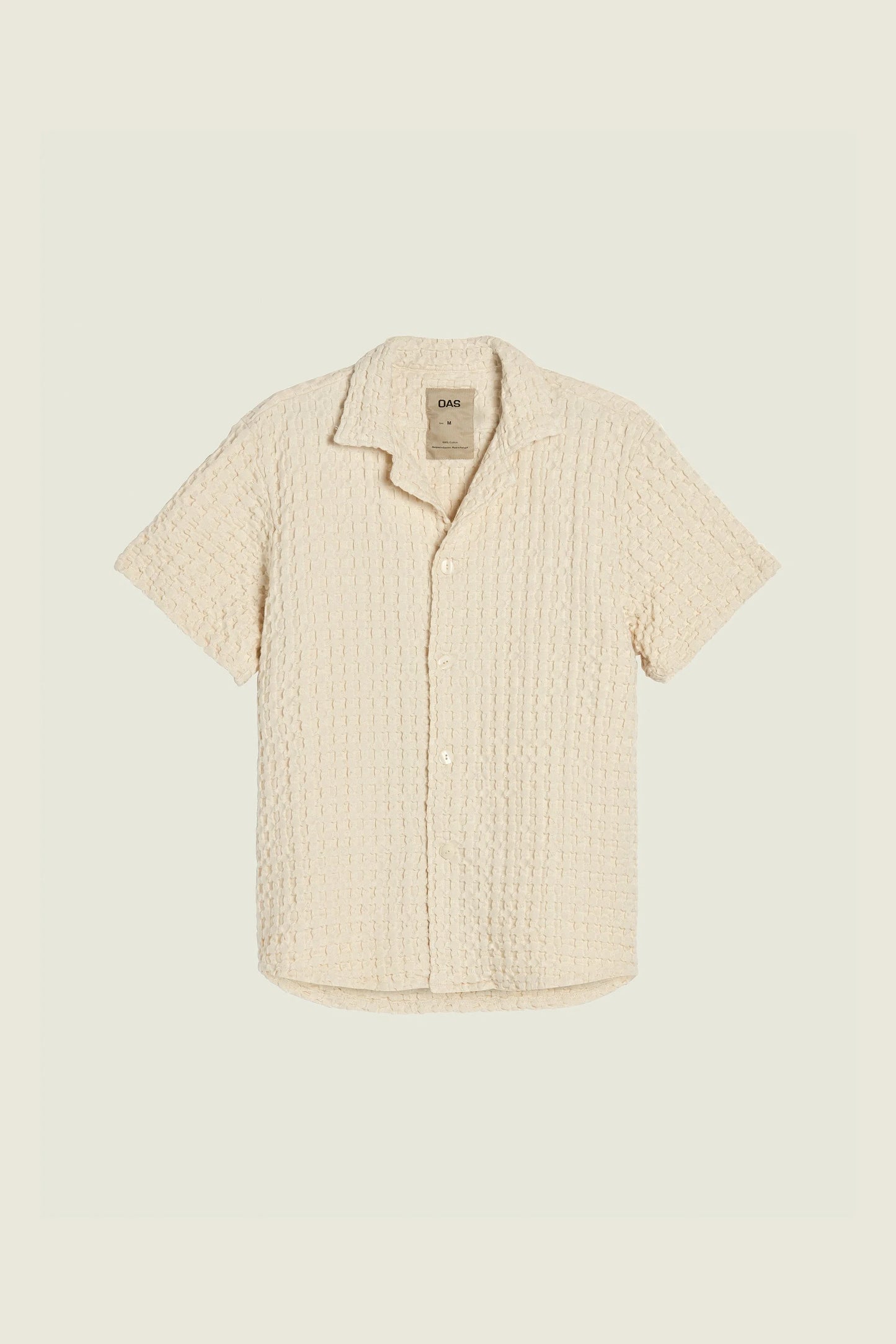 The Ecru Cuba waffle shirt